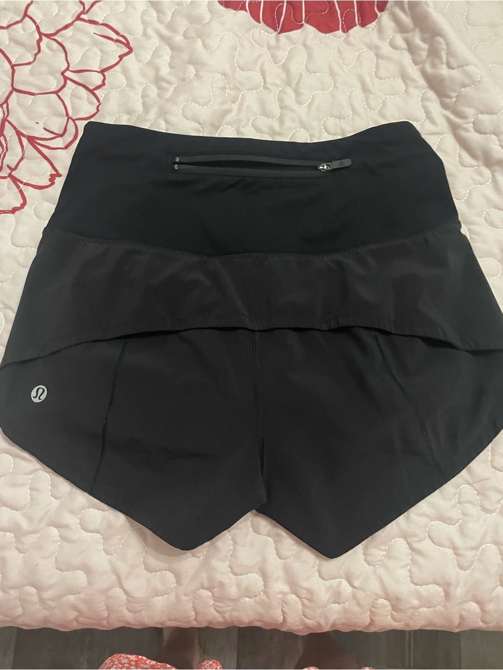 lululemon athletica Black Layered Athletic Shorts - Picture 2 of 4